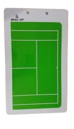 Coaches Clip Board with Tennis Court - Image 2
